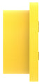 AMP - TE CONNECTIVITY 3-2407269-4 Dust Cap / Cover, Yellow, Protective Cap, AMP CPC Series Size 17 Plug Circular Plastic Connectors