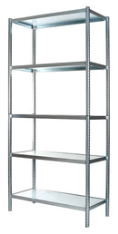 RAACO 144735 Shelving Unit, Steel, Open Shelf, 5/Shelves, 430 mm x 920 mm x 430 mm, S450-40