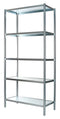 RAACO 144735 Shelving Unit, Steel, Open Shelf, 5/Shelves, 430 mm x 920 mm x 430 mm, S450-40