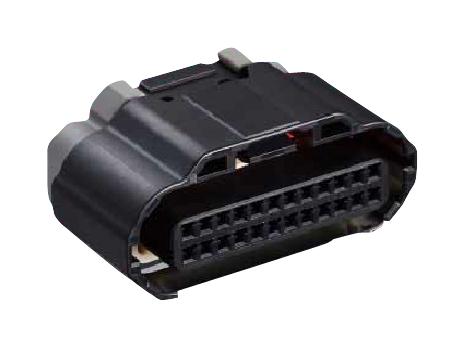 HIROSE(HRS) ZE064W-14DS-HU/R(A) ZE064W-14DS-HU/R(A) Automotive Connector Housing Black Grey ZE064W Series Receptacle 14 Ways