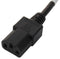 Multicomp PRO GW-151684 GW-151684 Mains Power Cord IEC 60320 C13 to Free End 3 m 10 A 250 VAC Black