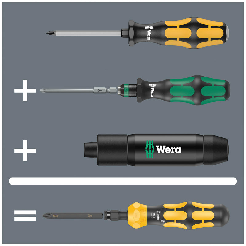 Wera 05018110001 05018110001 Screwdriver Compact Set 19 Pieces