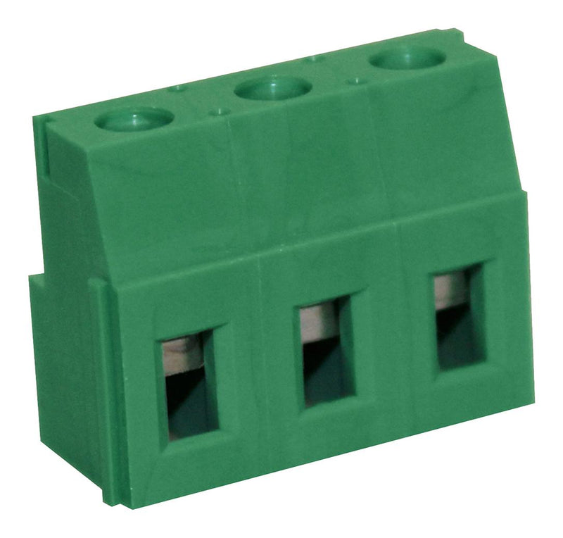 Camdenboss CTBP01HL/3 CTBP01HL/3 Wire-To-Board Terminal Block 7.62 mm 3 Ways 26 AWG 12 2.3 mm&Acirc;&sup2; Screw