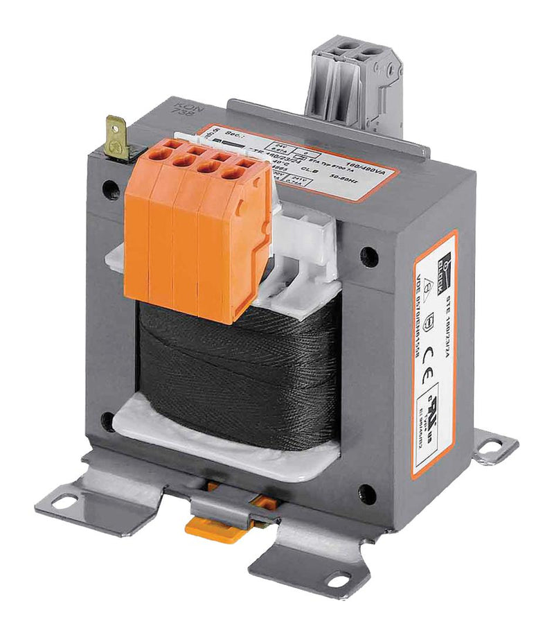 Block STE 63/23/24 STE 63/23/24 Chassis Mount Transformer Open Style Control and Safety Isolating 230V 24V 63 VA 50Hz / 60Hz New