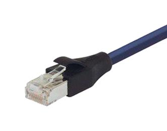 L-COM TRD695SCR-BL-5 TRD695SCR-BL-5 Ethernet Cable Cat6 RJ45 Plug to Blue 1.52 m 5 ft New