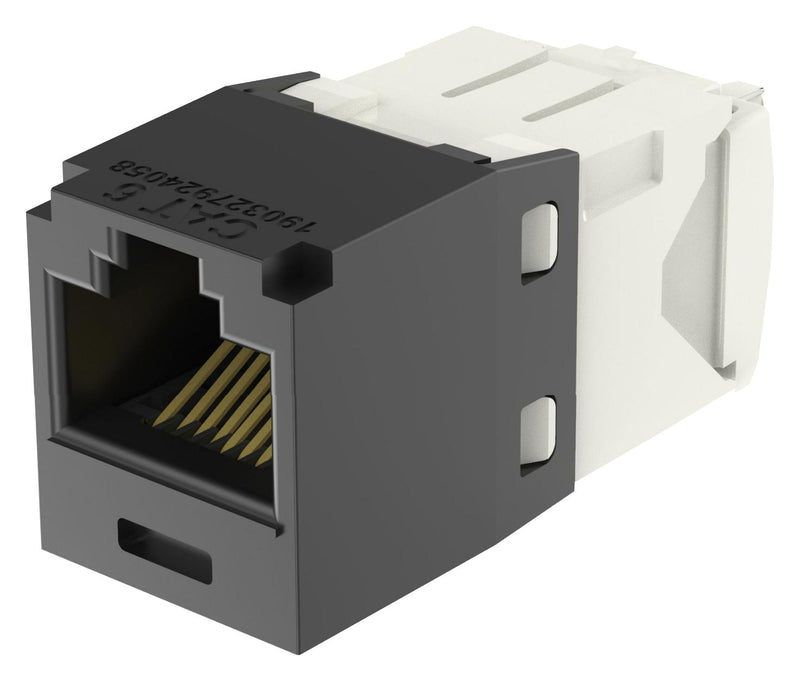 Panduit CJ688TGBL CJ688TGBL Modular Connector RJ45 Wired Jack 1 x (Port) 8P8C Cat6 Cable Mount