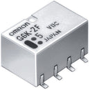 OMRON ELECTRONIC COMPONENTS G6K-2G-TR DC5 RELAY, SIGNAL, DPDT, 30VDC, 1A