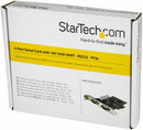 Startech PEX2S1050 PEX2S1050 Adapter Card 2 Port PCI Express Serial 460.8 Kbps