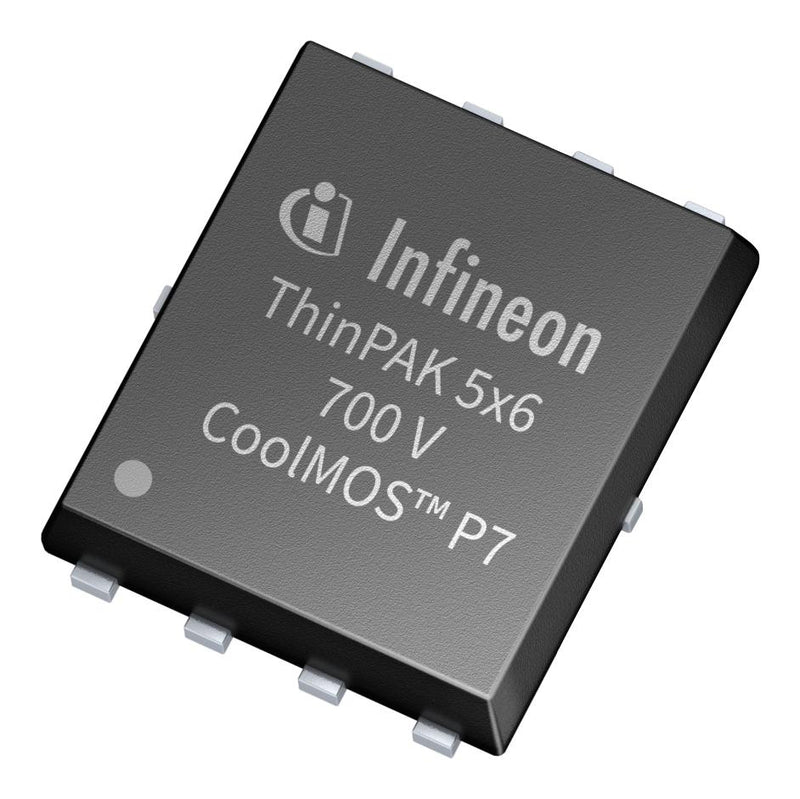 Infineon IPLK80R1K2P7ATMA1 IPLK80R1K2P7ATMA1 Power Mosfet N Channel 800 V 4.5 A 1 ohm Thinpak 5x6 Surface Mount