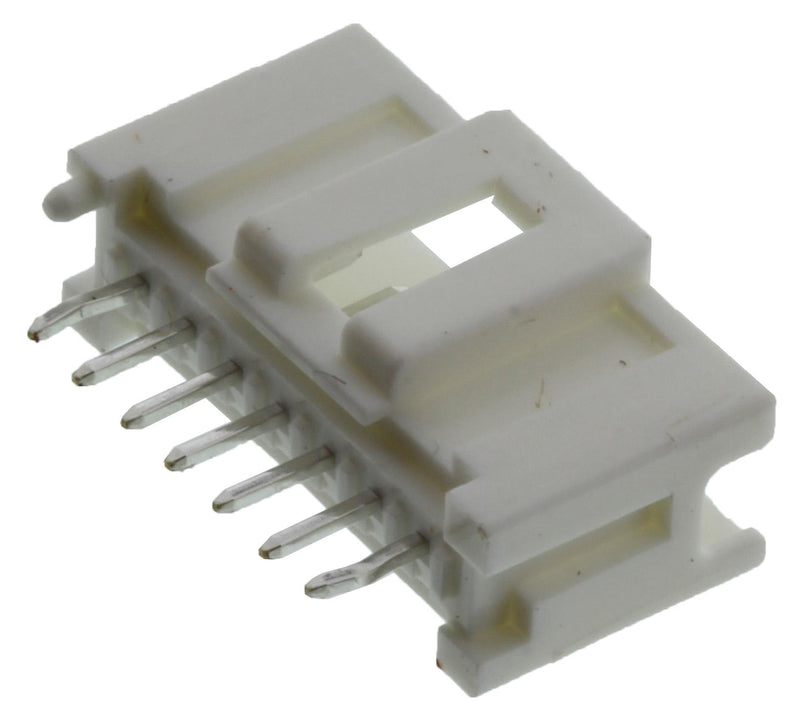 Molex 55932-0710 Wire-To-Board Connector 2 mm 7 Contacts Header Microclasp 55932 Series Through Hole 1 Rows