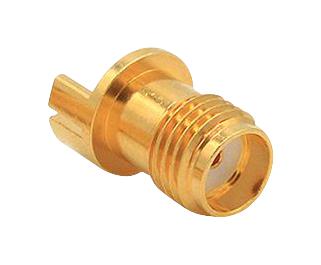 Bulgin Limited Rfsmacjaaa RF / Coaxial Connector SMA Edge Launch Jack Solder 50 ohm Beryllium Copper