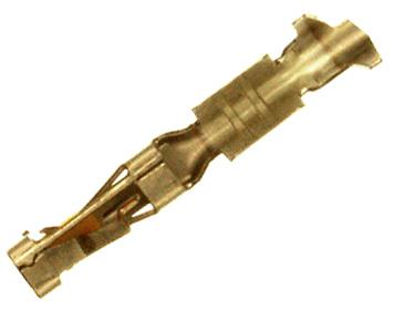 AMP - TE Connectivity 1-104481-0 Contact Ampmodu Short Point Series Socket Crimp 28 AWG Gold Plated Contacts