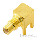 MULTICOMP 26-10-TGG RF / Coaxial Connector, SMC Coaxial, Right Angle Jack, Through Hole Right Angle, 50 ohm, Brass