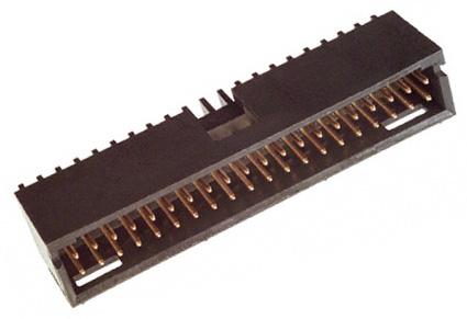 TE Connectivity 6-103166-8 WIRE-BOARD Connector Header 20 Position 2.54MM