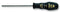 CK TOOLS T4725ESD 04 Screwdriver, Slotted, ESD, 100 mm Blade, 3 mm Tip, 180 mm Overall