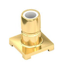 Wurth Elektronik 61612102121405 RF / Coaxial Connector SMB Straight Jack Surface Mount Vertical 50 ohm Brass