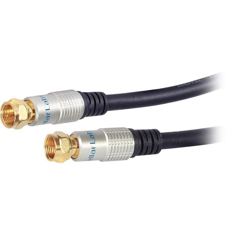 Stellar Labs 24-16430 RG59 Cable With F Connectors Premium 75 OHM - 18 Inch 25AC4971