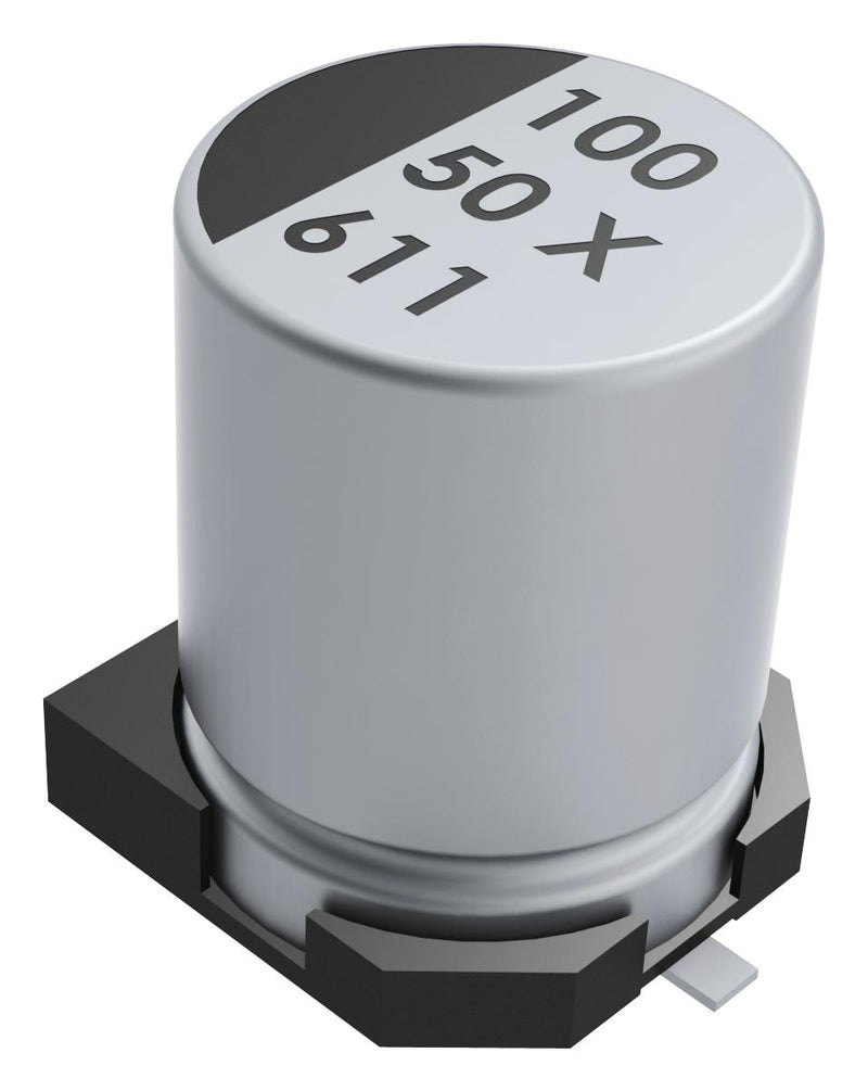 Kemet EXV227M050A9PAA SMD Aluminium Electrolytic Capacitor Radial Can - 220 &Acirc;&micro;F 50 V 5000 Hours @ 105&deg;C Polar