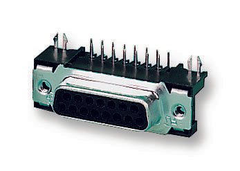 AMP - TE Connectivity 2311762-1 D Sub Connector 25 Contacts Receptacle DB Amplimite Series Steel Body Through Hole