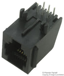 MULTICOMP MTJ-661X1 CAT5/CAT5E RJ25 MODULAR JACK 6 POSITION 1 PORT