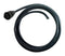 SWITCHCRAFT/CONXALL CA62803P07990 CIRCULAR CABLE CORD, 3POS PLUG, 2M, BLK