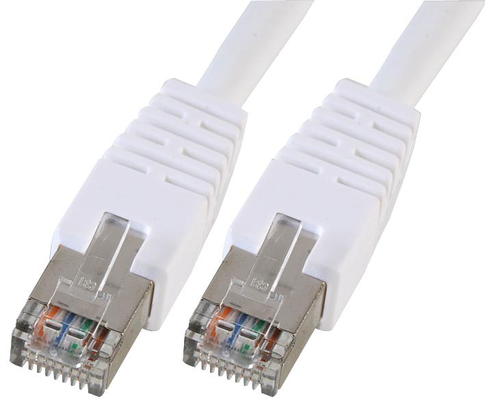 PRO Signal PSG91655 Ethernet Cable STP Cat5e 15 m 49 ft RJ45 Plug to White