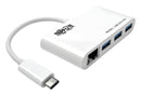 TRIPP-LITE U460-003-3AG USB HUB W/LAN 4-PORT BUS Powered