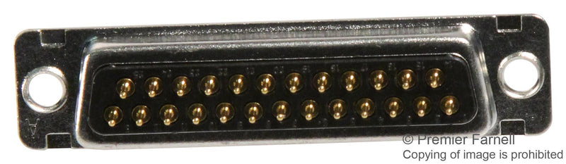 Amphenol Communications Solutions L77DB25SU L77DB25SU D SUB Connector Standard 25 Position Receptacle