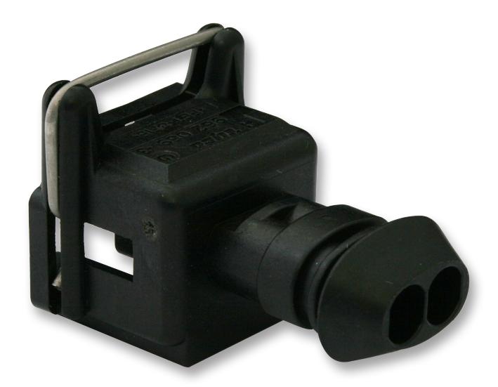 AMP - TE Connectivity 963040-3 963040-3 Connector Housing Junior Power Timer Receptacle 2 Ways 5 mm JPT Socket Crimp Contacts