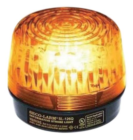 SECO-LARM SL-126Q/A Amber Strobe