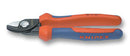 KNIPEX 95 12 165 165mm Length Burnished Cable Shear with 50mm&sup2; Capacity