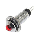 Mallory FL1M-8SJ-3-R110V LED RED 8MM NUT 110VAC/DC STK &pound; 99AC2448