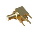 Molex 73100-0103 RF / Coaxial Connector SMB Right Angle Jack Through Hole 50 ohm Brass