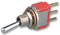 TE CONNECTIVITY A105SYCB04 Toggle Switch, SPDT, Non Illuminated, (On)-Off-(On), A Series, Panel