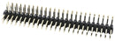 Multicomp PRO 2213R-50G Pin Header Board-to-Board 2.54 mm 2 Rows 50 Contacts Through Hole Right Angle