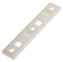 Panduit MTP4S-E6-C Cable Tie Mount Screw 3.73 mm Natural Nylon 6.6 (Polyamide 6.6) 139.7 12.7