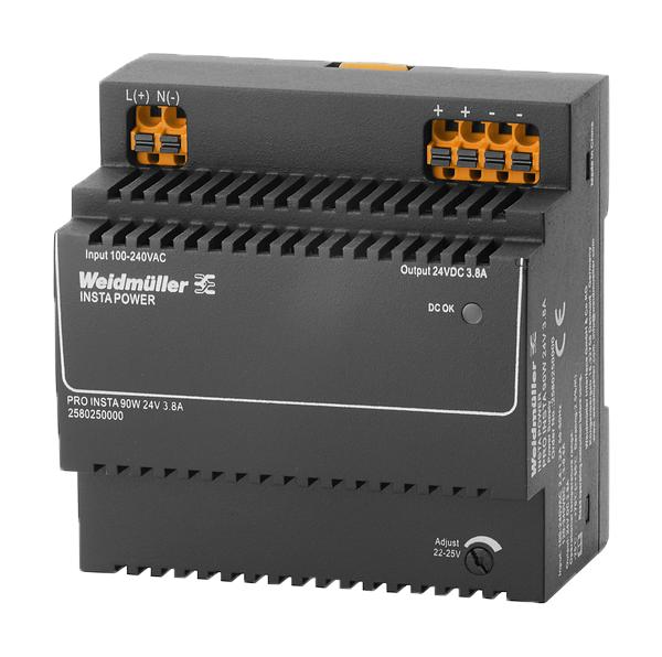 Weidmuller 2580250000 2580250000 Power Supply AC-DC 24V 3.8A