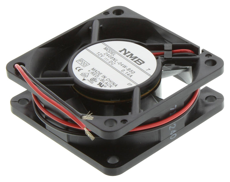 NMB Technologies 06020SA-12T-EA-00 Axial FAN 60MM 12VDC 30.4CFM 42.5DB