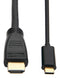 TRIPP-LITE U444-003-H4K6BM USB Cable 3.1 Type C-HDMI Plug 914MM