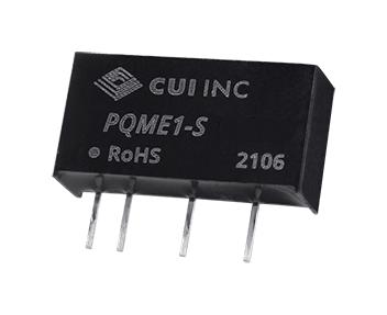 CUI PQME1-S12-S12-S PQME1-S12-S12-S Isolated Through Hole DC/DC Converter ITE 1:1 1 W Output 12 V 83 mA