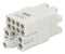 Multicomp PRO MP009622 Heavy Duty Connector MP-HQ Inserts Insert 12+PE Contacts 3A Receptacle