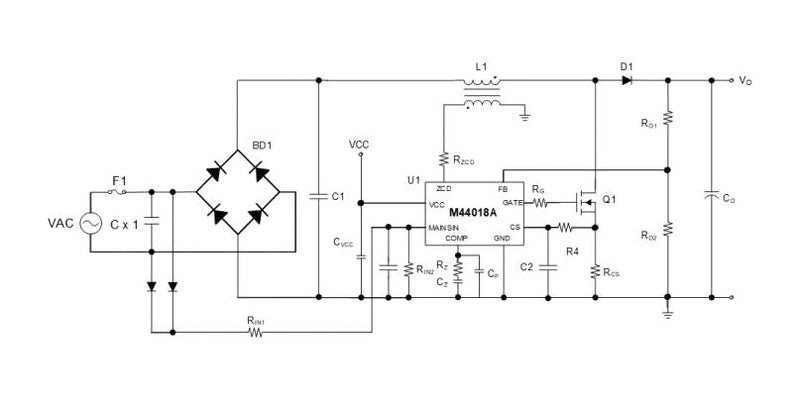 Monolithic Power Systems (MPS) MP44018-AGS-P MP44018-AGS-P PFC Controller &nbsp;12 V to 32 Supply 2.1 mA Operating 25 &Acirc;&micro;A Startup Current SOIC-8