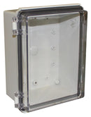 Camdenboss CHDX8-225C Plastic Enclosure Hinged Lid Multipurpose Polycarbonate 110 mm 170 220 IP66 IP67