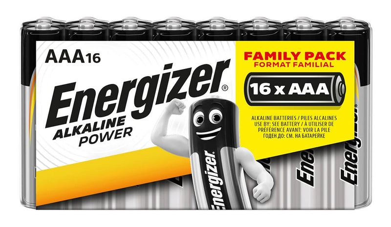 Energizer E300802700 E300802700 Battery 1.5 V AAA Alkaline Raised Positive and Flat Negative 105 mm New