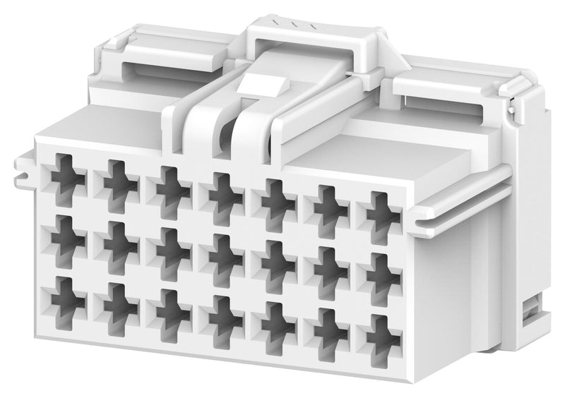 AMP - TE Connectivity 7-968975-1 Automotive Connector Housing MCP Series Receptacle 21 Ways Socket Contacts