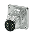 Phoenix Contact M17-6EP1N8AW600S Circular Connector Panel Mount Receptacle 6 Contacts Crimp Pin - Not Supplied