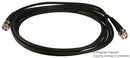 MULTICOMP SPC20865 COAXIAL CABLE ASSEMBLY, BNC, 120IN, BLACK