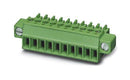 Phoenix Contact MC 15/ 4-STF-381 BD1-4 Pluggable Terminal Block w/ Flange 3.81 mm 4 Ways 28AWG to 16AWG 1.5 mm&Acirc;&sup2; Screw 8 A