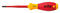 Wiha 36329 Screwdriver SL/PZ1 PZ1 191 mm 80 Softfinish Series