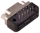 GLENAIR MWDM2L-15PCBRP-.110 Micro D Sub Connector, 15 Contacts, Plug, MWDM-CBR Series, Through Hole, Panel Mount